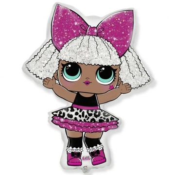 Balon foliowy 60cm - LOL: Diva