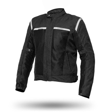 KURTKA MOTOCYKLOWA MĘSKA SPYKE LUFT MAN 2.0 CZARNA ROZMIAR 50