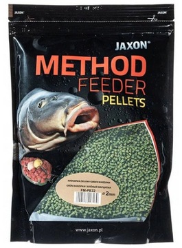 PELLET 2mm method feeder MARCEPAN ZIELONY 500g