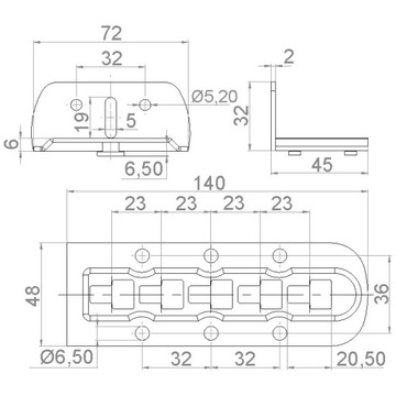 СТАЛЬНЫЙ, РЕГУЛИРУЕМЫЙ, ОЦИНКОВАННЫЙ КРЮК ДЛЯ КРОВАТИ