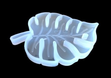 Силиконовая форма для литья эпоксидной смолы PALM LEAF Pad Coaster