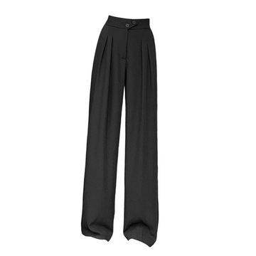 Женские широкие брюки Широкие брюки XL черные