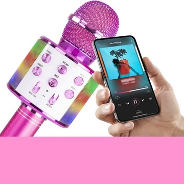 КАРАОКЕ МИКРОФОН/ ДИНАМИКИ/ MP3/ BT/ LED/ ВЕЧЕРИНКА