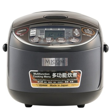 Кухонная мультиварка-рисоварка Zojirushi Micom NL-GAQ10 Black
