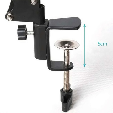 Держатель для телефона со светодиодной кольцевой подсветкой для настольных селфи