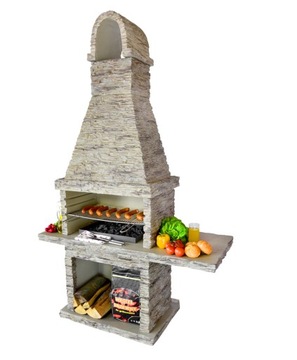 Grill betonowy grill ogrodowy grill + farba gratis
