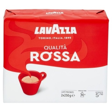 Kawa Mielona Lavazza Qualita Rossa 2 x 250g