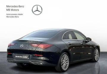 Mercedes CLA C118/X118 Coupe Facelifting 1.3 180 136KM 2024 Mercedes-Benz CLA SalonPL Kamera Multibeam LED Nawigacja Skora FV VAT23, zdjęcie 4