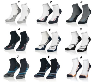 STOPKI SPORTOWE BAMBUSOWE INTENSO 1696 41-43_WZ9 ODDYCHAJĄCE JAKOŚĆ PREMIUM