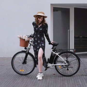 Женский электрический велосипед DYU C6 350 Вт 36 В 12,5 Ач