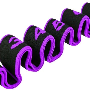 Гимнастическая лента для упражнений, эспандер для растяжки с 8 секциями