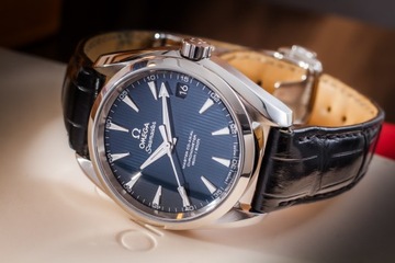 OMEGA SEAMASTER AQUA TERRA CO-AXIAL COSC 38,5MM+PASEK/BOX