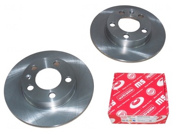 TARCZE HAMULCOWE TYŁ DO GOLF 4 IV AUDI A3 LEON FABIA