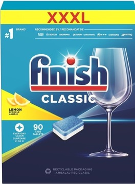Tabletki do zmywarki classic Finish 90 szt. LEMON