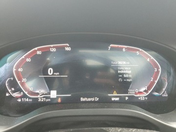 BMW X3 G01 SUV 2.0 30i 252KM 2020 BMW X3 2020, 2.0L, od ubezpieczalni 2.0 Benzyna 252KM, zdjęcie 10