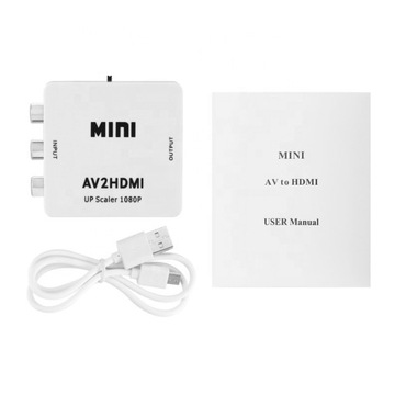 Адаптер преобразователя сигналов AV RCA CINCH в HDMI