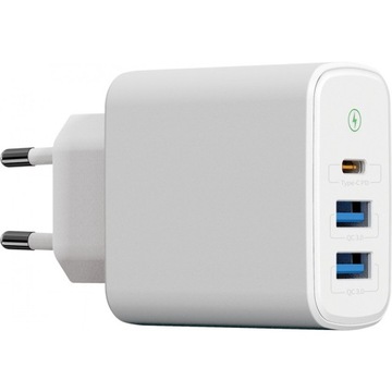 Ładowarka WG 2xUSB A USB C Quick Charge 3.0 PD 20W