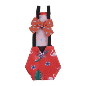 Wielorazowe ubranka dla drobiu Pets Red L