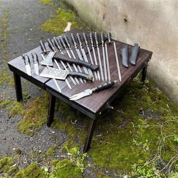 Zestaw szampurów i szpikulców do szaszłyków KATEGAT na prezent NK-30K