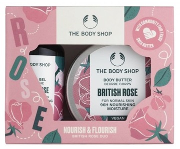 THE BODY SHOP Zestaw kosmetyków British Rose GIFT Prezent Upominek