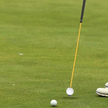 Golfowy kij do rozgrzewki do ćwiczeń golfowych, 97 cm, żółty