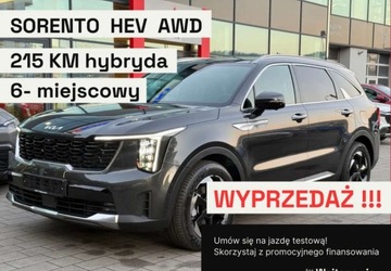 Kia Sorento IV SUV Facelifting 2024 1.6 T-GDI HEV 215KM 2024 Kia Sorento MY25 Prestige Line AWD 215 KM HEV dach panoramiczny cyfrowe
