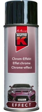 AUTO-K CHROM LAKIER Z EFEKTU CHROMU SREBRNY 400ML