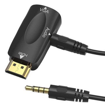 АДАПТЕР-ПРЕОБРАЗОВАТЕЛЬ HDMI В VGA + HD AUDIO HD31B