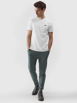 ФУТБОЛКА 4F МУЖСКАЯ СПОРТИВНАЯ ФУТБОЛКА ИЗ ХЛОПКА SS24