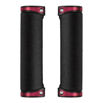 Chwyty rowerowe Crank Brothers Cobalt Red skręcane