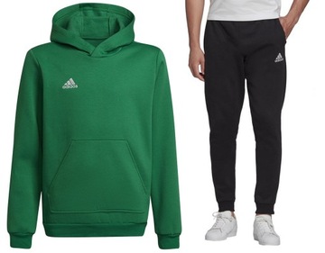 ADIDAS dres dziecięcy bluza spodnie komplet r.116
