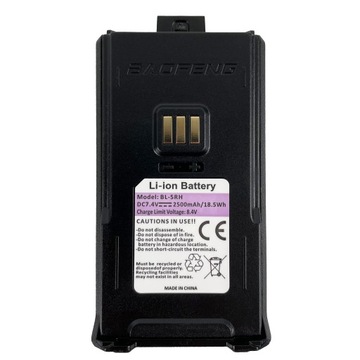 Krótkofalówka Baofeng UV-5RH PRO 10W Radiotelefon Skaner Radio FM VHF UHF