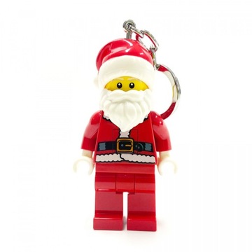 Brelok do kluczy LEGO Brelok Mikołaj z latarką