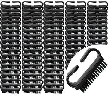 100 sztuk SZCZOTECZKI JEDNORAZOWE do paznokci ODPYLANIA pyłu rąk manicure