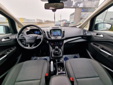 Ford C-MAX II Grand C-MAX Facelifting 1.0 EcoBoost 125KM 2017 Ford C-MAX 1.0 125Ps Navi Alu Nowy Rozrzad Gwarancja Benzyna 125KM, zdjęcie 19