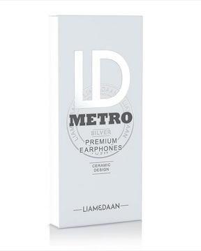 Дизайнерские высококачественные наушники Metro Ceramic от LIAM & DAAN