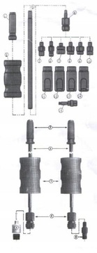 СЪЕМНИК ИНЖЕКТОРА BOSCH DELPHI DIESEL