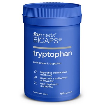 ForMeds BICAPS TRYPTOPHAN tryptofan depresja serotonina lęk