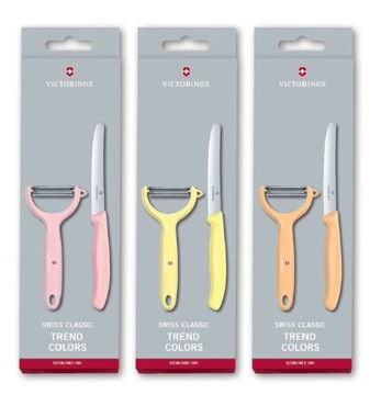 Victorinox 6.7116.34L1, набор из 3 ножей для овощей, Swiss Classic Trend Colors