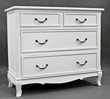 NOWA BIAŁA KOMODA MEBLE STYLOWE RUSTYKALNE