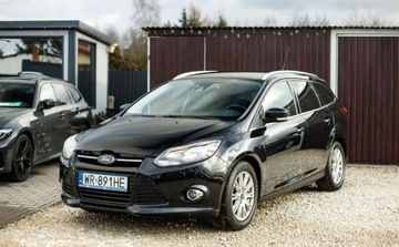 Ford Focus III Kombi 1.6 Duratorq TDCi DPF 115KM 2012 Ford Focus 1.6 TDCI 115KM PDC Navi Led grzana szyba serwis ASO 1.6 Diesel, zdjęcie 5