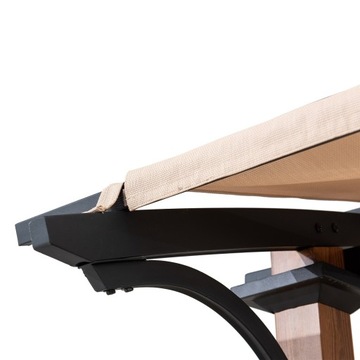 ТЕРРАСА ПЕРГОЛА 2,5х4 м, СТАЛЬНОЙ ПАВИЛЬОН