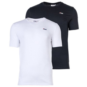 Fila tričko Brod Tee 2-Pack biela/čierna FAM0083.83072 XXL čierno-biela