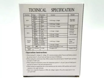 МЕТР - МУЛЬТИМЕТР DT-830B