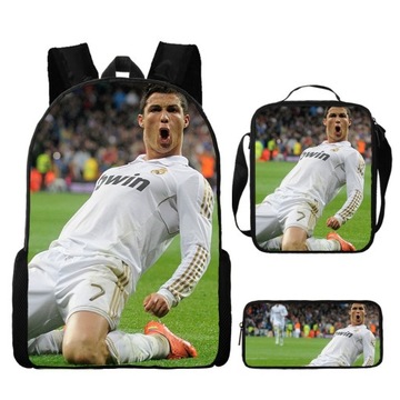 ШКОЛЬНЫЙ РЮКЗАК RONALDO, НАБОР СУМКИ WORLD FOOTBALL STARS, пенал