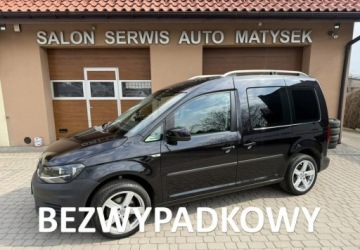 Volkswagen Caddy IV Kombi Maxi 2.0 TDI SCR BlueMotion Technology 102KM 2016 Volkswagen Caddy 2,0 TDI 102KM Klimatyzacja Serwis Kola lato zima 2.0