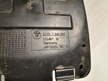 BMW 3' F30 4' F32 ZÁSLEPKA PODBĚHU 7260397