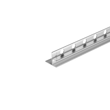 ПОЛОСКА НАКЛОННАЯ ДЛЯ СТЕКЛА BALNEO ЛЕВАЯ 120 СМ INOX НЕРЖАВЕЮЩАЯ СТАЛЬ