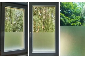 МАТОВАЯ ОКОННАЯ ПЛЕНКА OLKY ДЛЯ ВАННОЙ 200 x 58 см