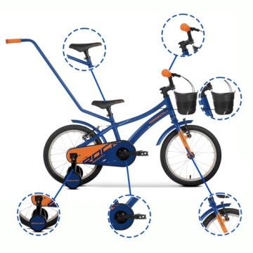 ДЕТСКИЙ ВЕЛОСИПЕД TABOU ROCKET LITE 18 ДЮЙМОВ АЛЮМИНИЕВЫЙ MEGA LIGHT 7 кг